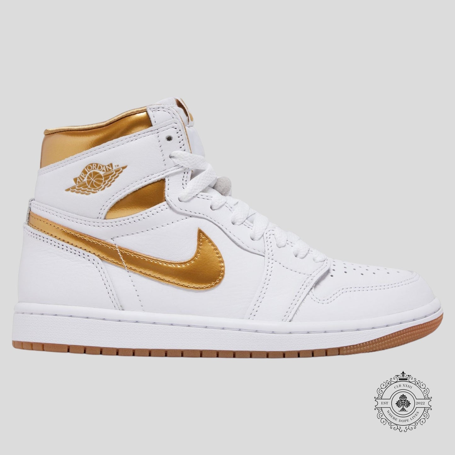 Air Jordan 1 Retro High OG W Metallic Gold