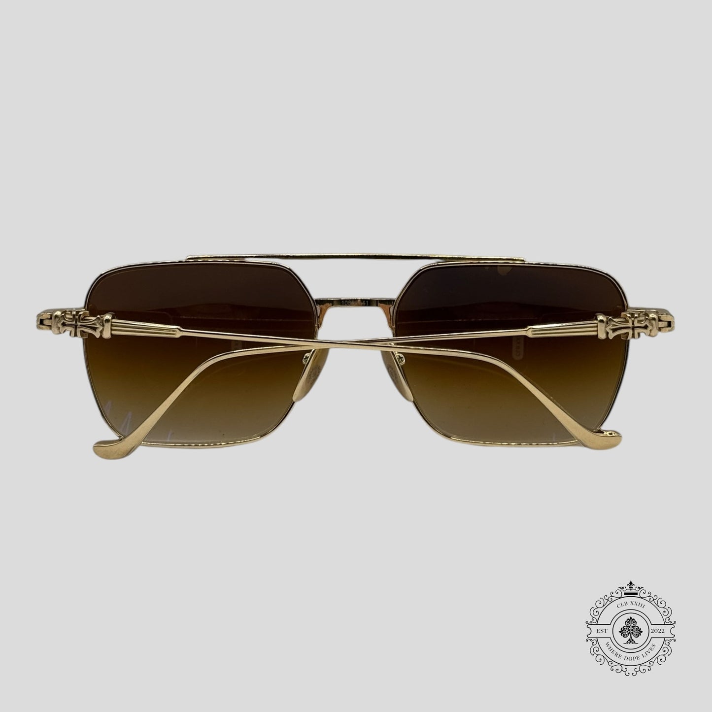 Chrome Hearts Magnum II Sunglasses in Gold
