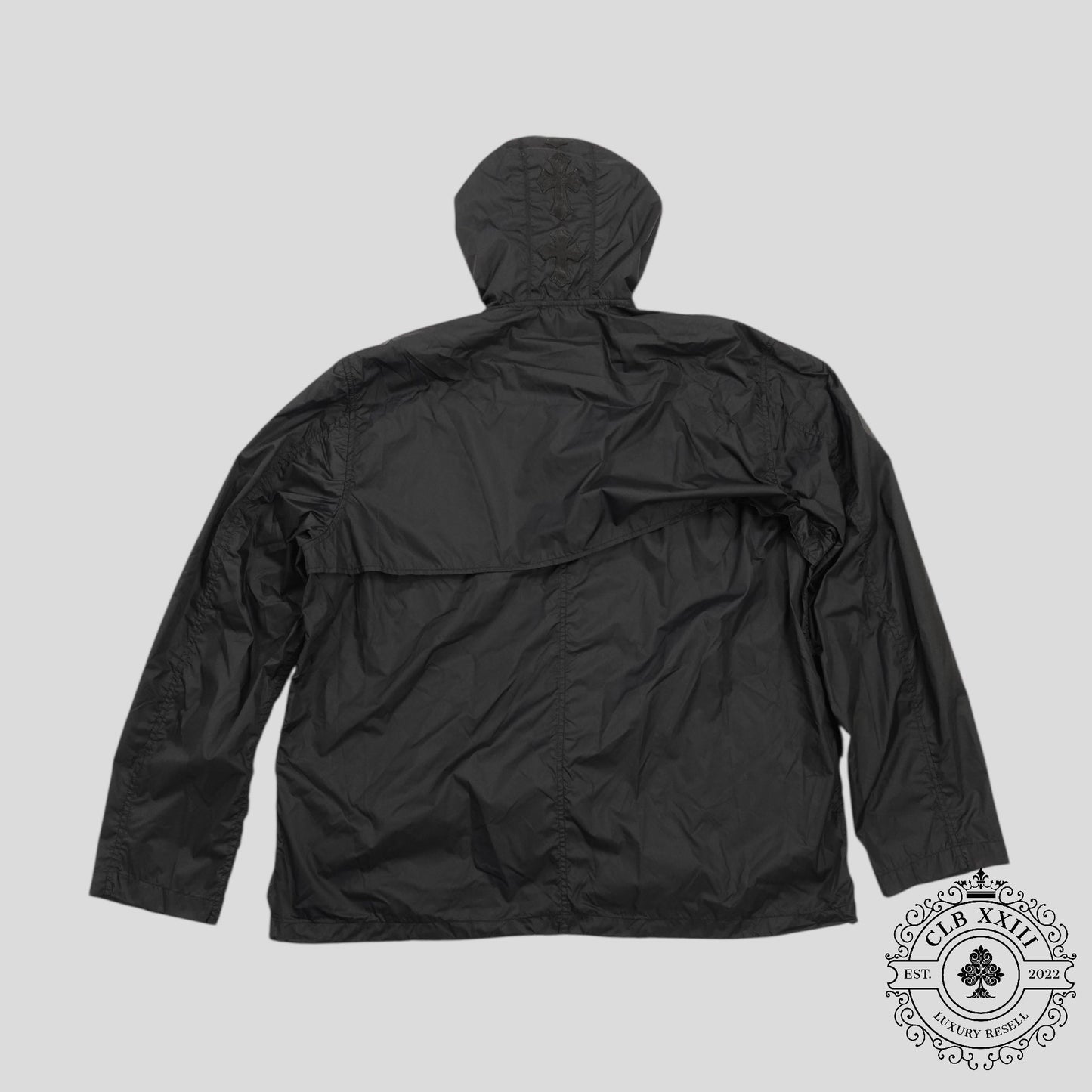 Chrome Hearts Nylon Windbreaker in Black