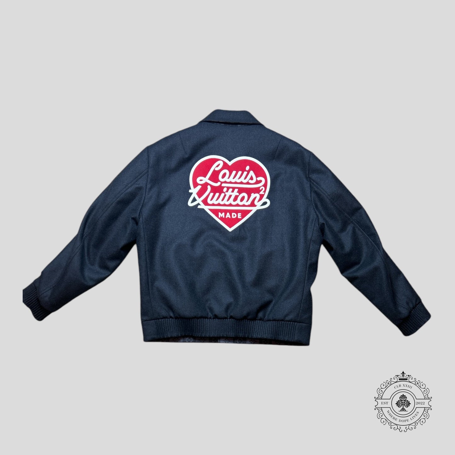 Louis Vuitton x Nigo Monogram Reversible Padded Jacket in Black
