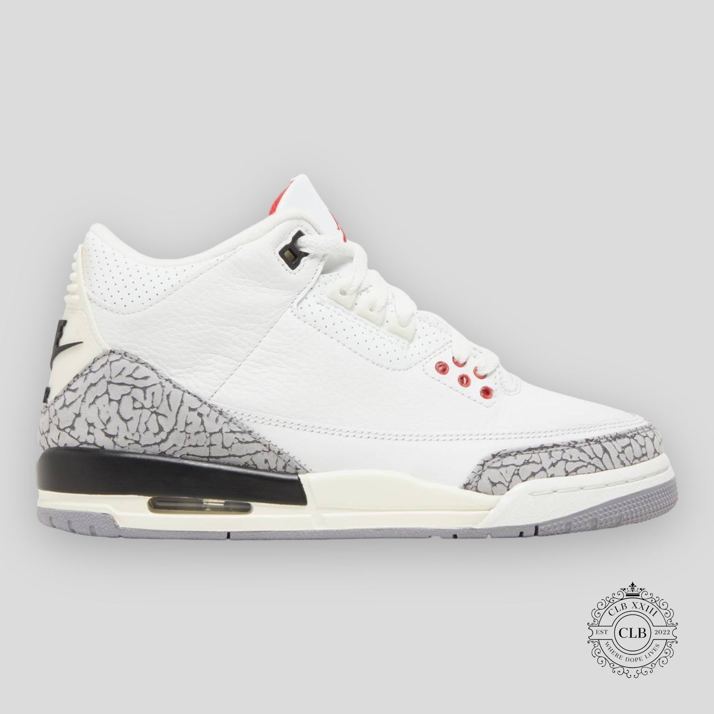 AIR JORDAN 3 RETRO (GS) "WHITE CEMENT REIMAGINED"