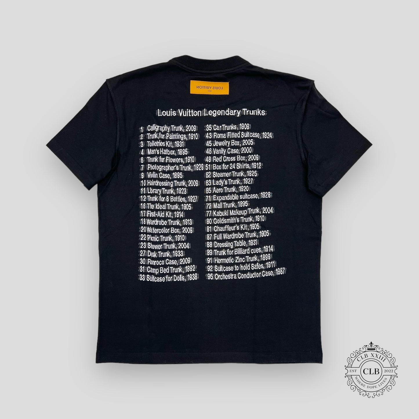 Louis Vuitton Legendary Trunks Tee in Black