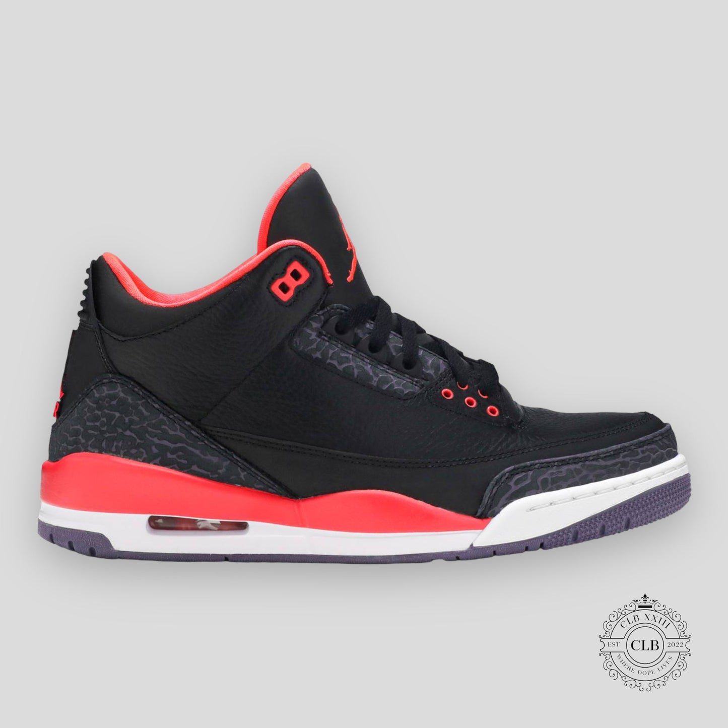 AIR JORDAN 3 RETRO "CRIMSON"