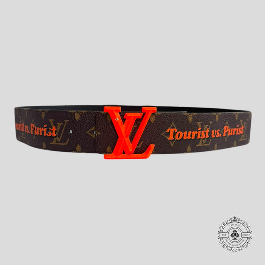 Louis Vuitton Pyramide Cities Chicago Exclusive Reversible Belt