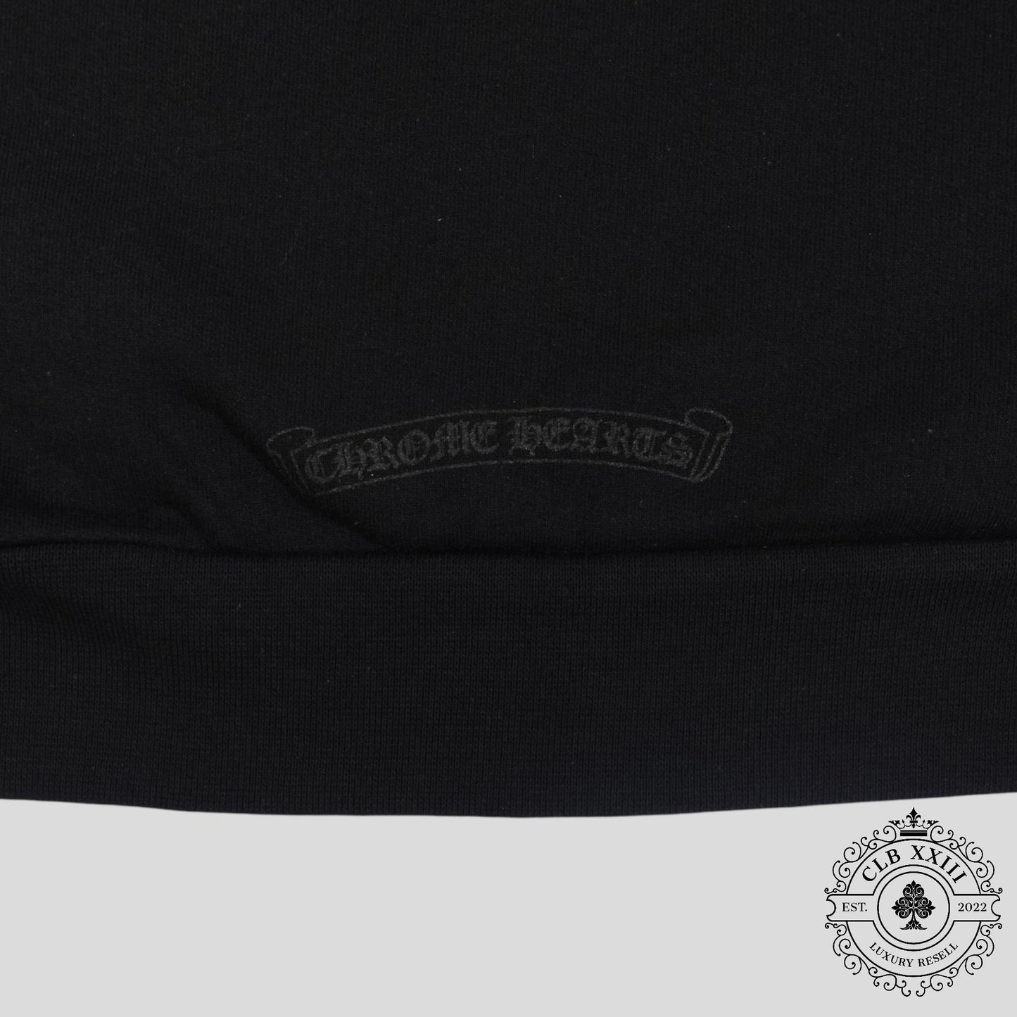 Chrome Hearts Triple Black Miami Exclusive Hoodie