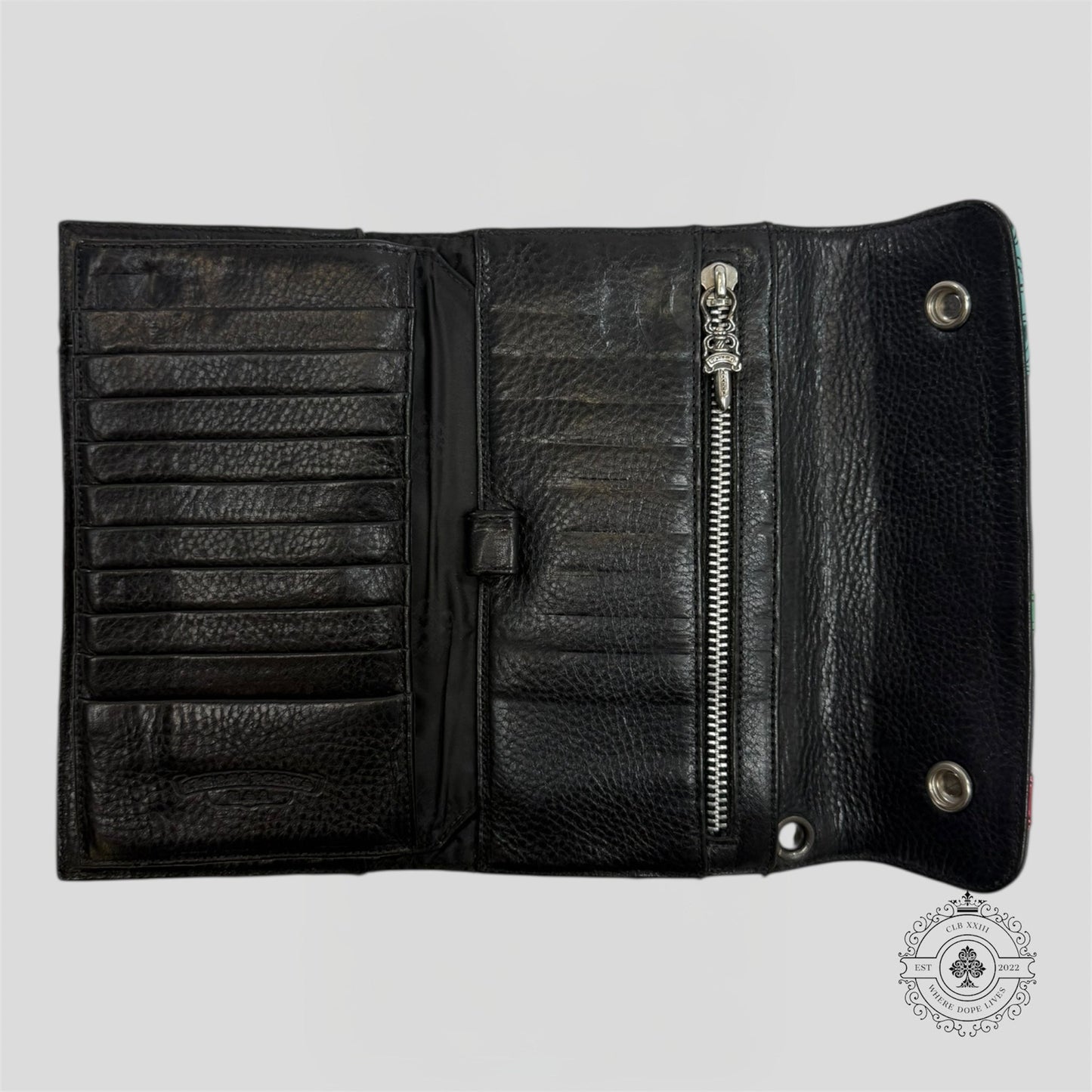 Chrome Hearts Cross Patch Wave Wallet