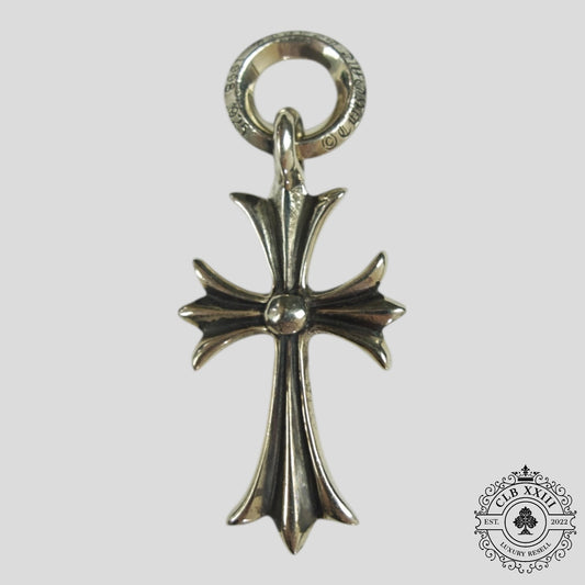 Chrome Hearts Tiny Cross Pendant in Silver