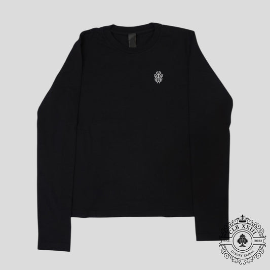 Chrome Hearts Vine Dagger Embroidered Women's Long Sleeve