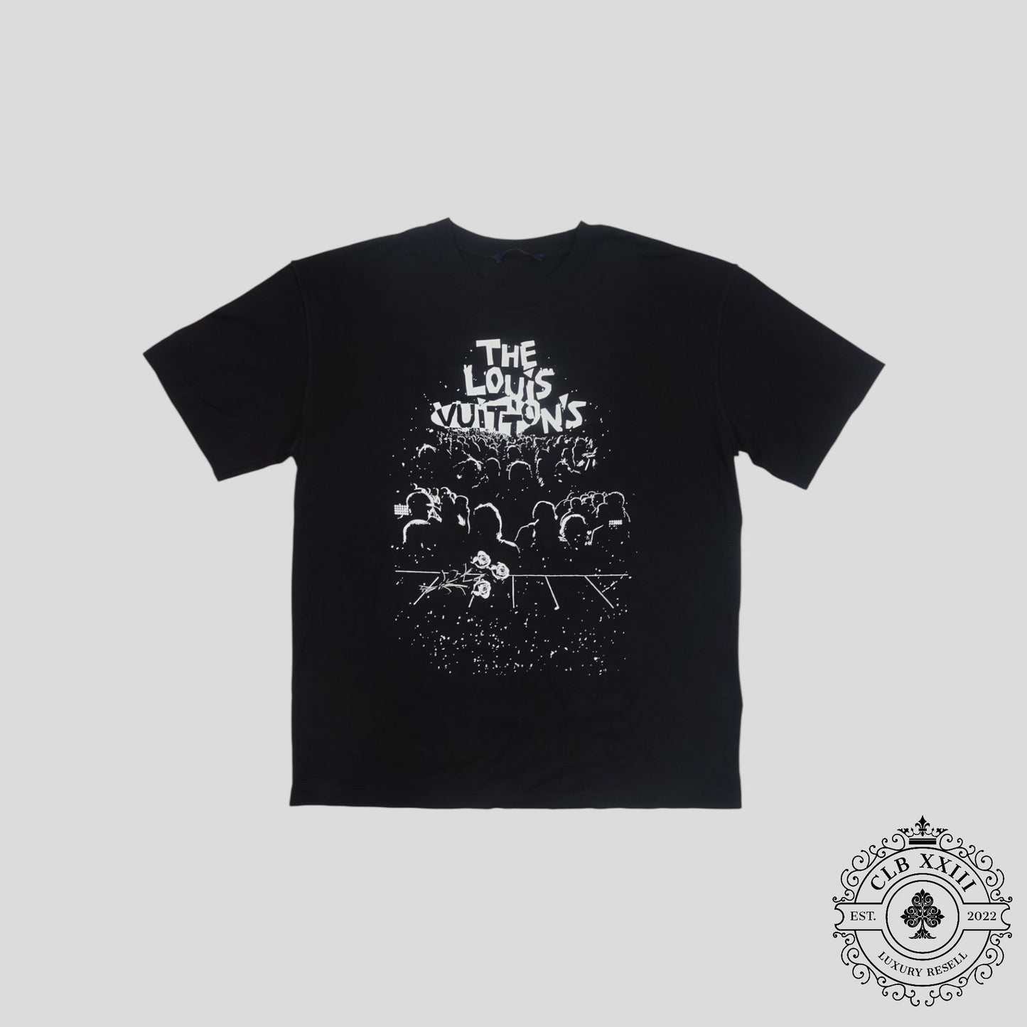 Louis Vuitton Concert Print Tee in Black