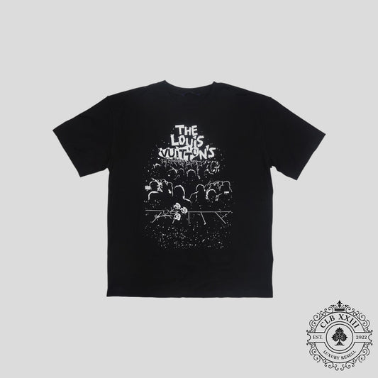Louis Vuitton Concert Print Tee in Black