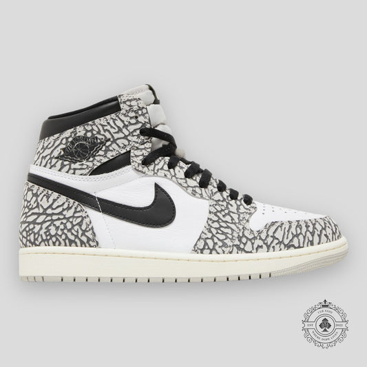 Air Jordan 1 Retro High OG (GS) White Cement