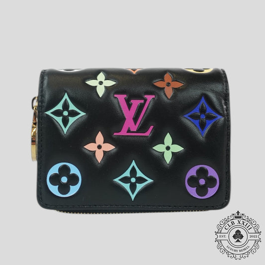 Louis Vuitton Takashi Murakami Lou Wallet in Black