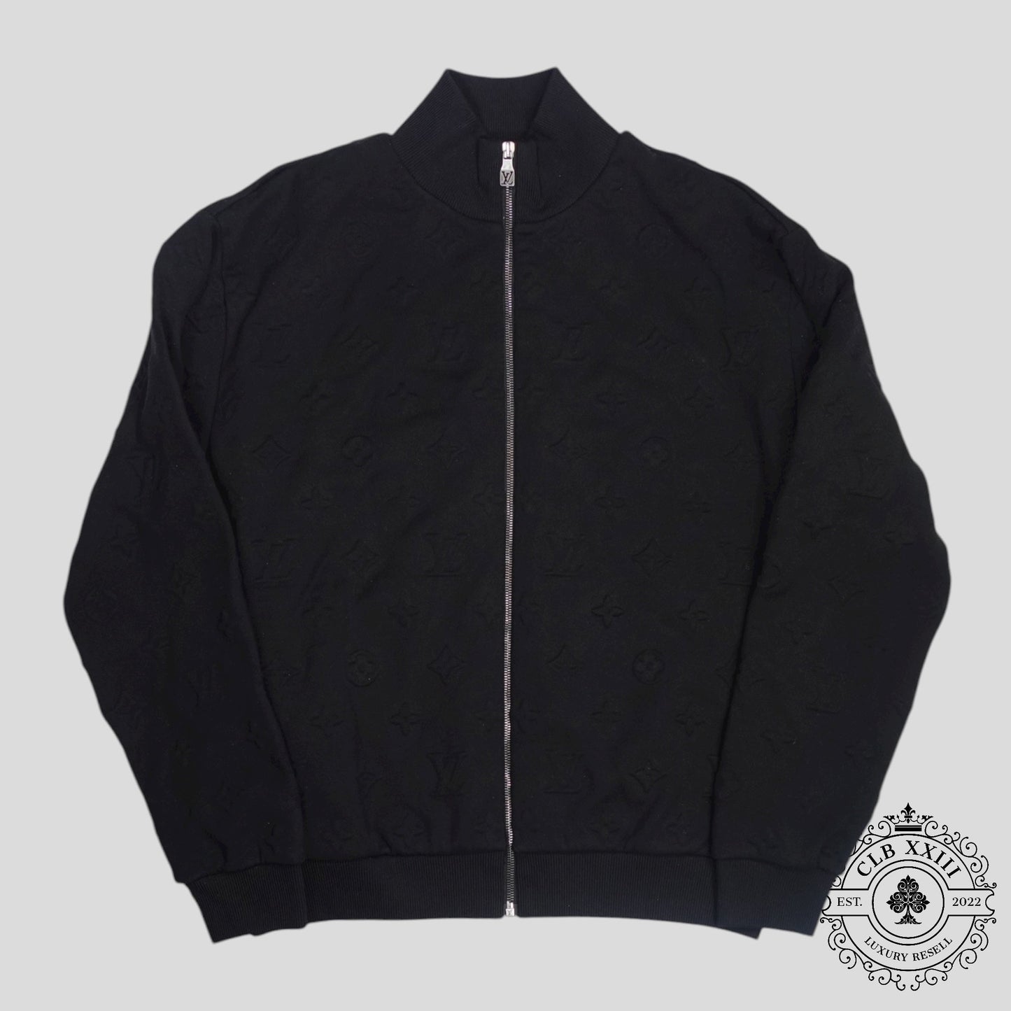 Louis Vuitton Embossed Monogram Tracktop in Black