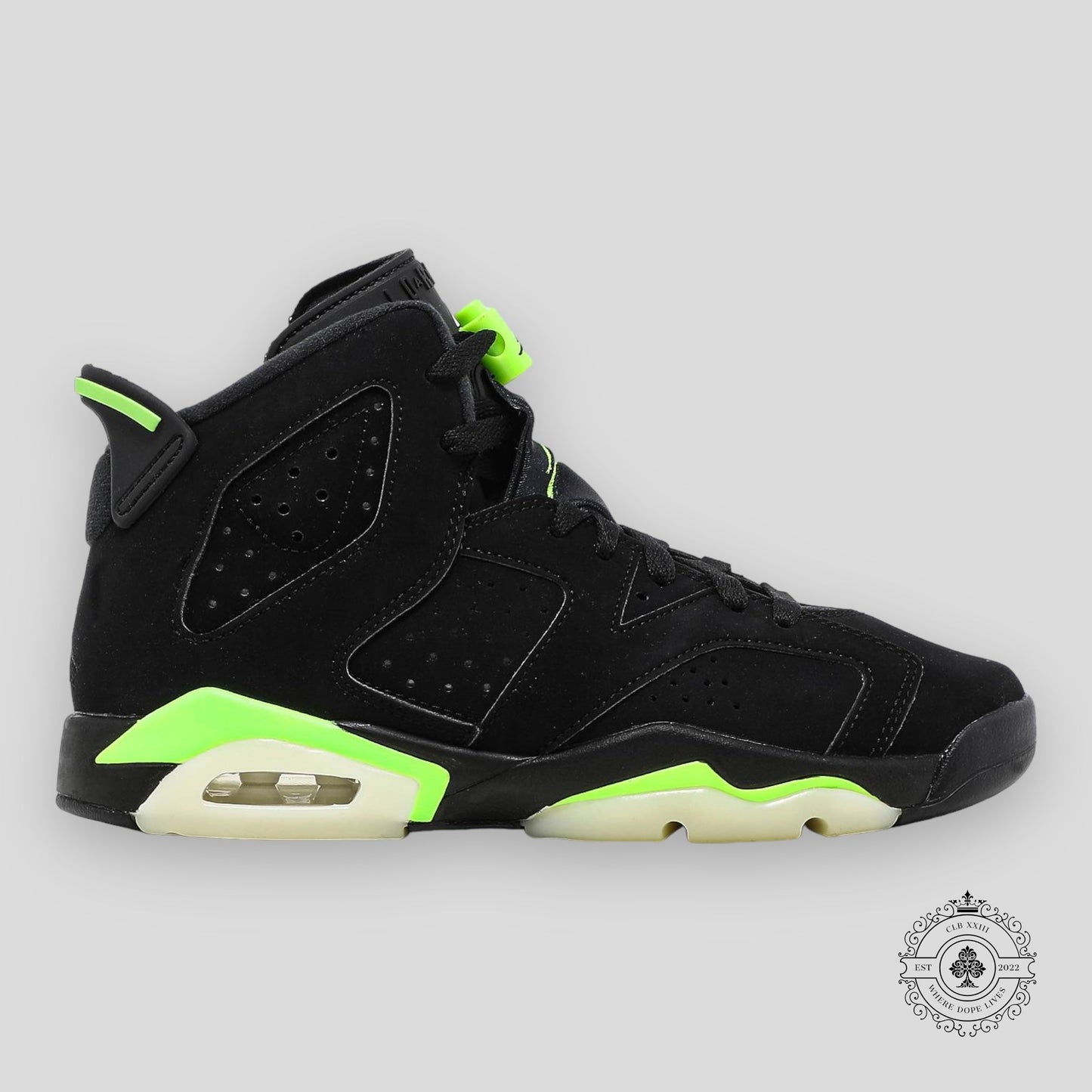 Air Jordan 6 Retro GS Electric Green