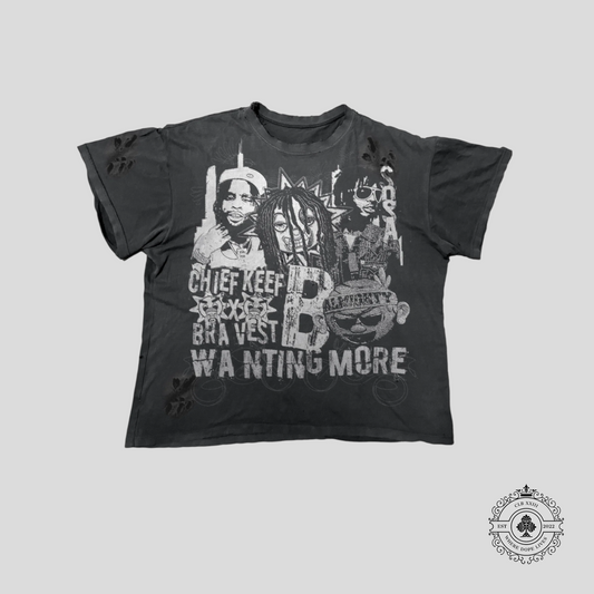 Bravest Studio Glo Vintage Tee in Black