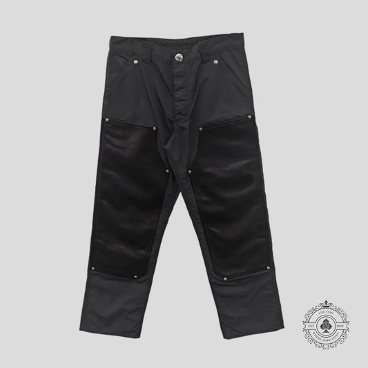 Chrome Hearts Nylon Double Knee Carpenter Pants in Black