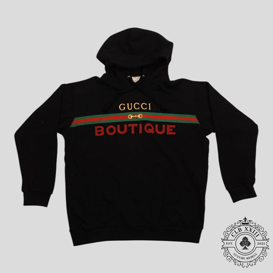 Gucci Boutique Hoodie in Black
