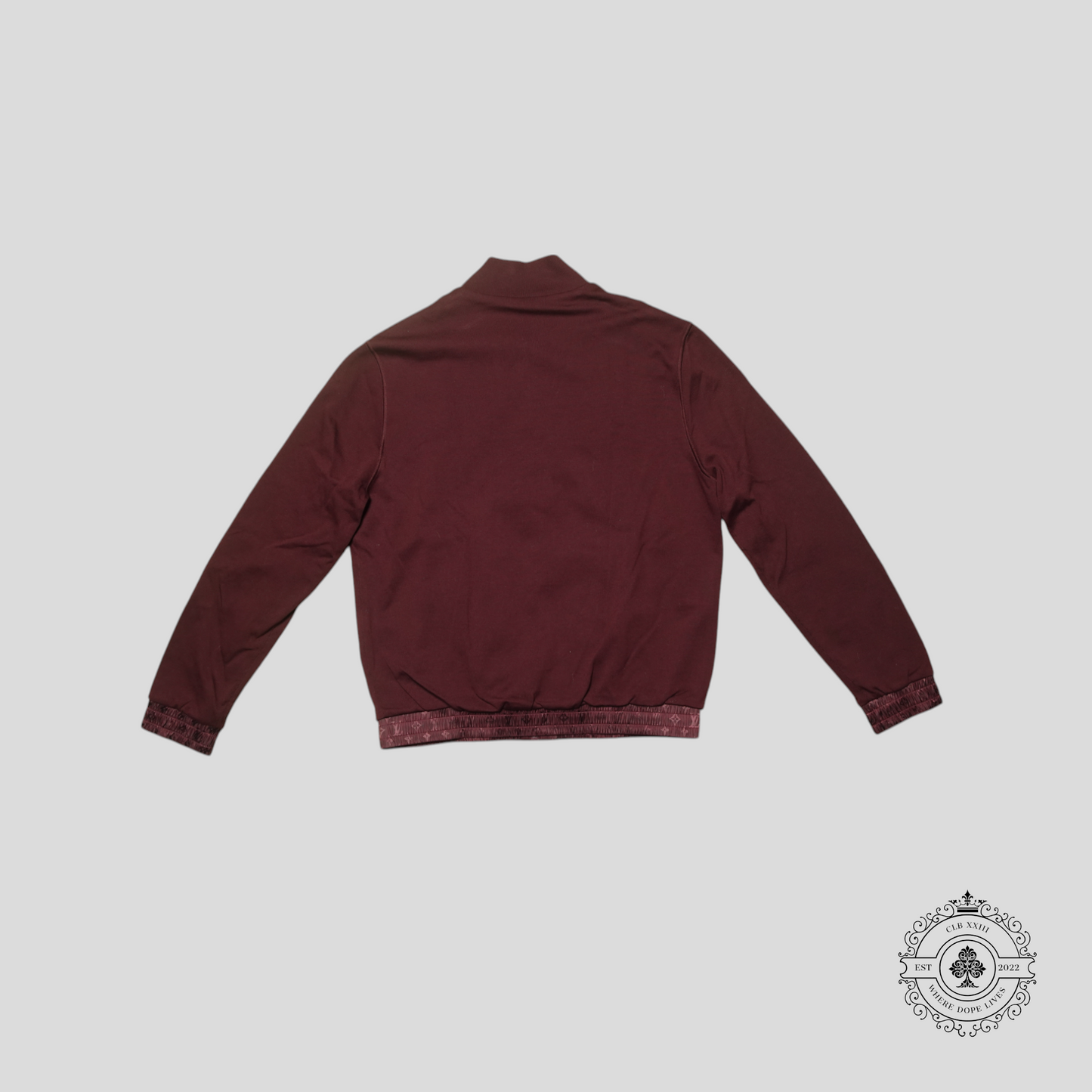 Louis Vuitton Monogram Reversible Lightweight Jacket in Maroon