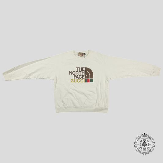 Gucci X The North Face Crewneck in White