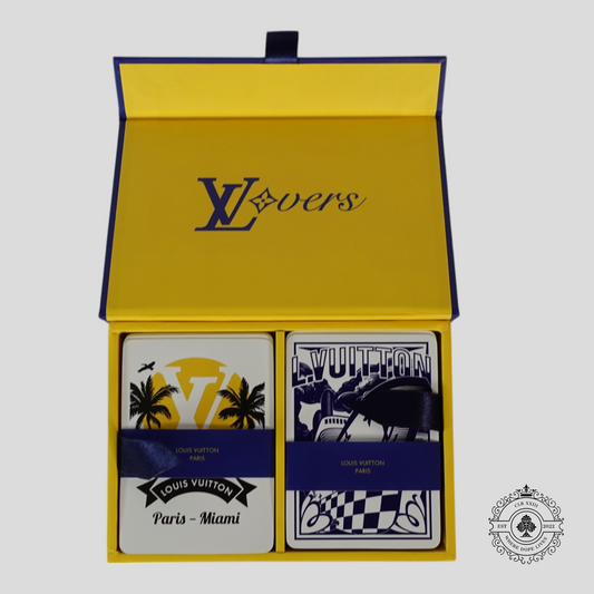 Louis Vuitton Paris To Miami Playing Card Set