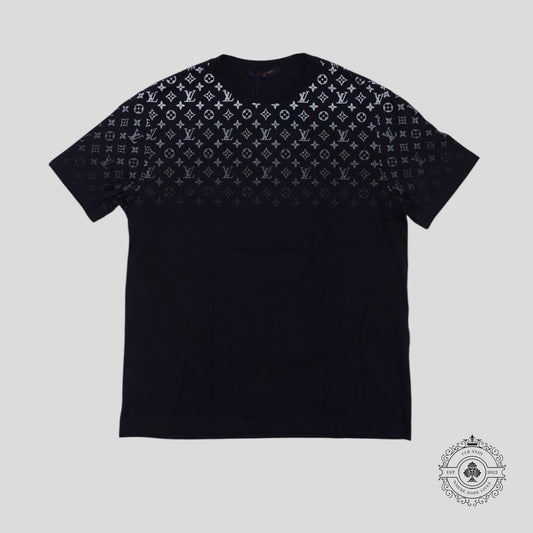 Louis Vuitton Monogram Gradient T-Shirt in Navy Blue