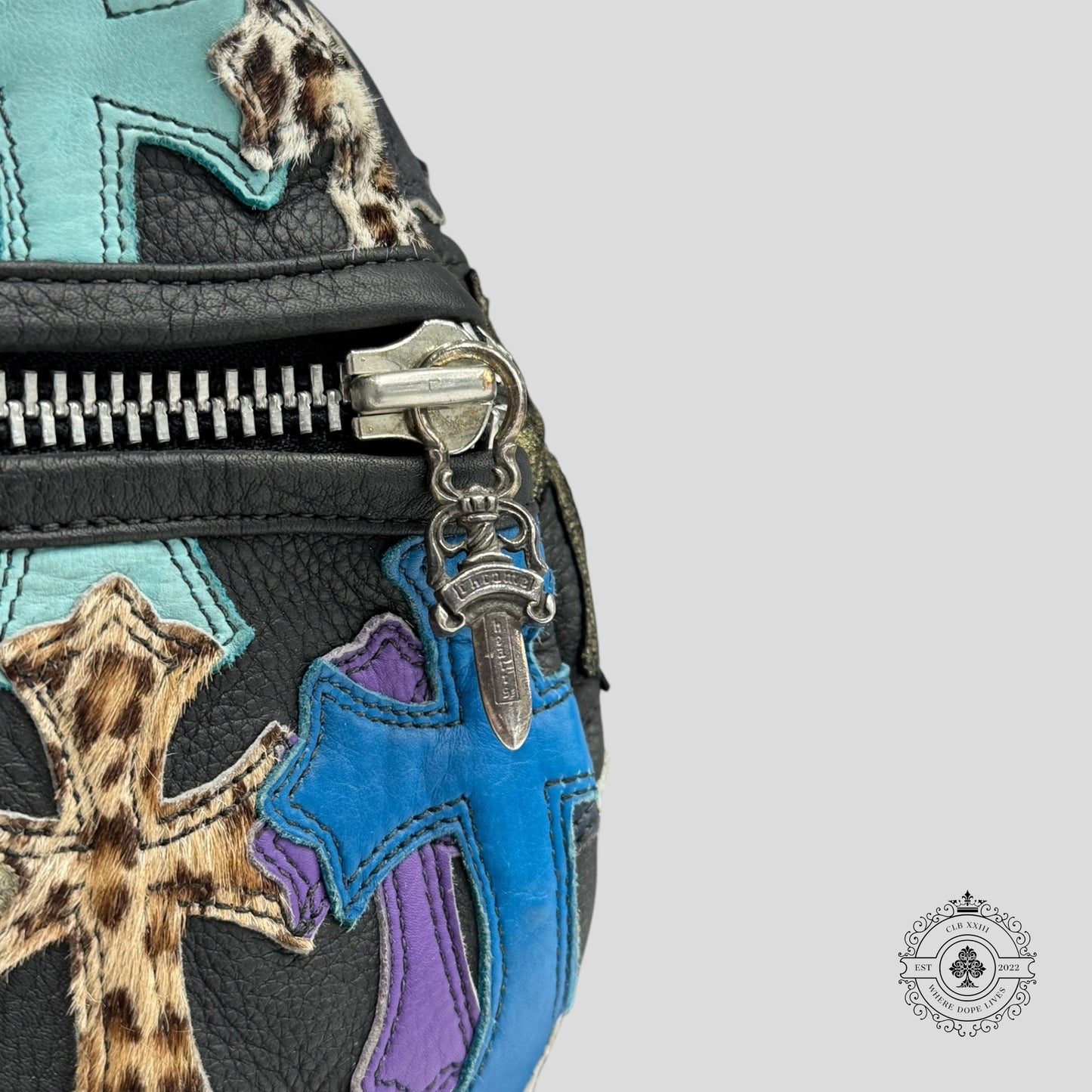 Chrome Hearts XXL Cross Patch Duffle Bag
