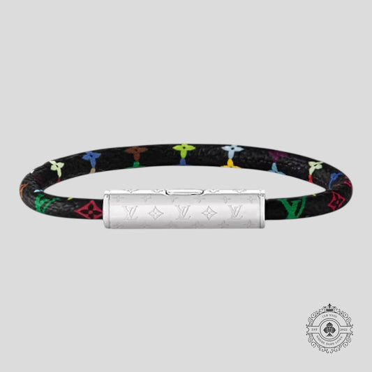 Louis Vuitton x Takashi Murakami LV Confidential Bracelet in Black