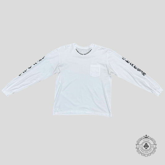 Chrome Hearts Long Sleeve T-Shirt in White
