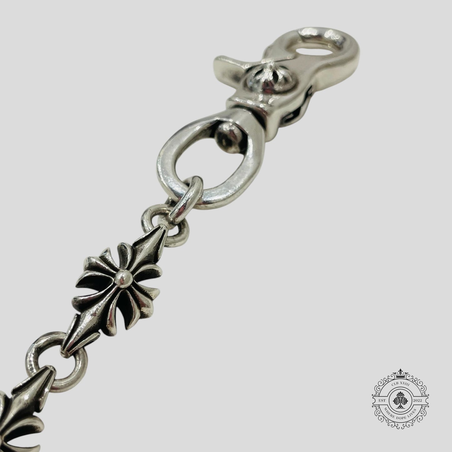 Chrome Hearts Plus Cross Wallet Chain