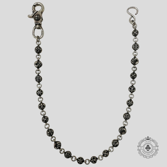 Chrome Hearts Multi-Ball Wallet Chain