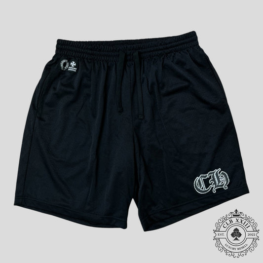 Chrome Hearts Mesh Shorts in Black