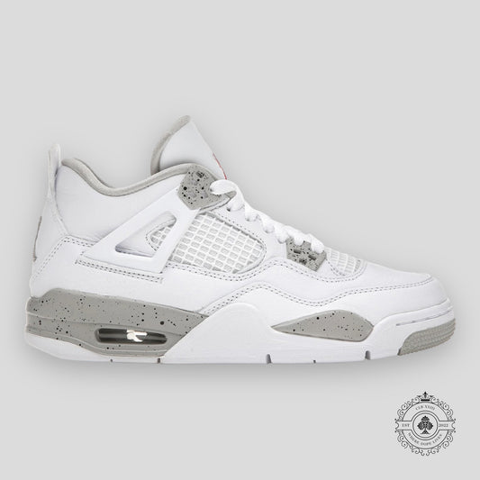 Air Jordan 4 Retro GS White Oreo