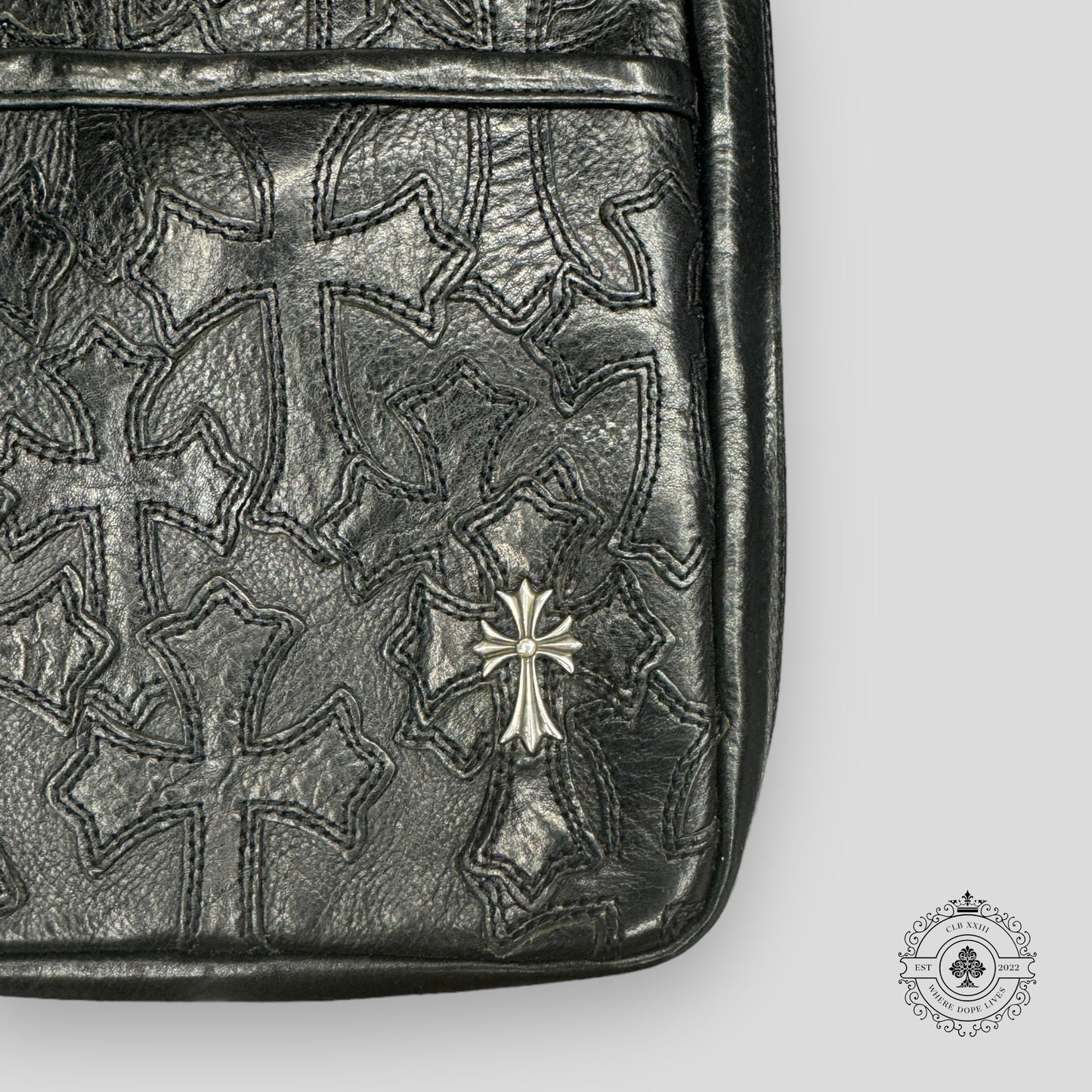 Chrome Hearts Cemetery Cross Everyday Carry Case