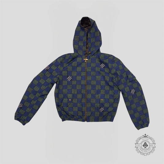 Louis Vuitton Heritage Damier Reversible Windbreaker in Brown