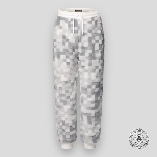 Louis Vuitton Fleece Pants in Grey
