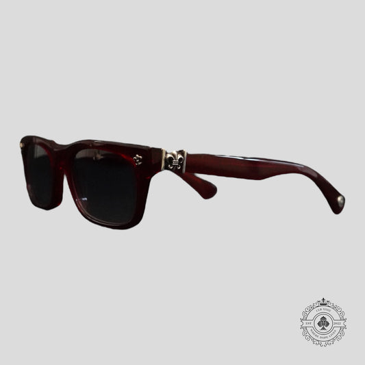 Chrome Hearts Gittin Any? Glasses in Red/Silver