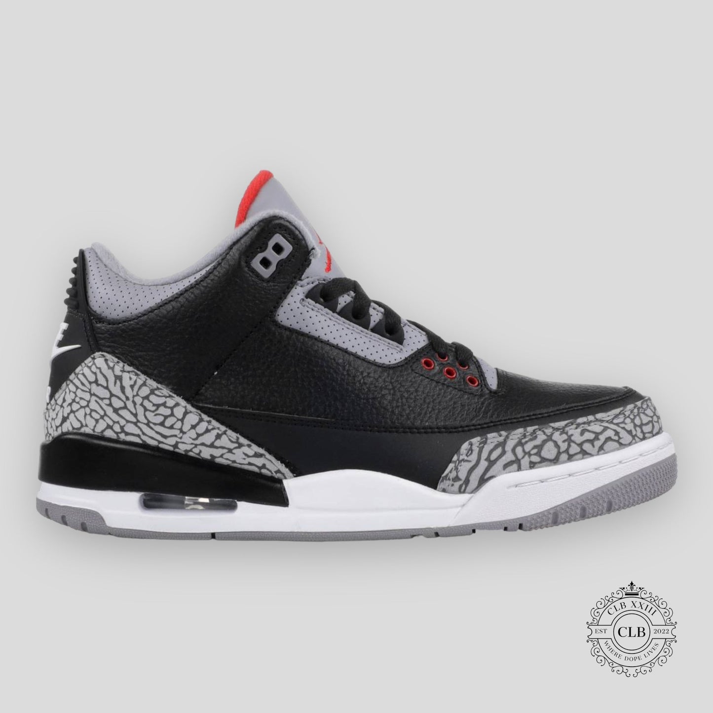 AIR JORDAN 3 RETRO "BLACK CEMENT" 2018