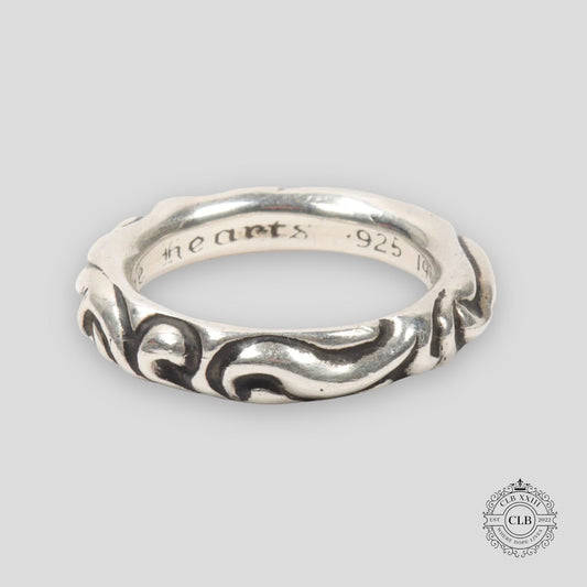 CHROME HEARTS SCROLL RING